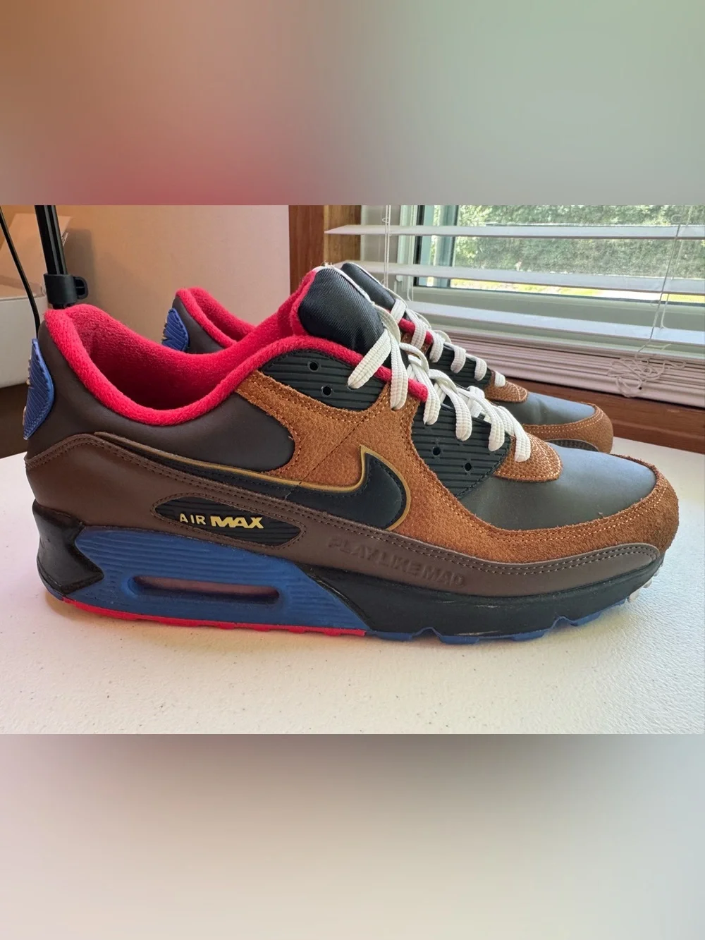 Nike Air Max 90 EA Sports, Play Like Mad; Size 15M